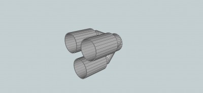 Proto 10 - Test Compact Assembly Components 1x3inch to 3x2inch to 3x3inch tips rear 3-4.jpg