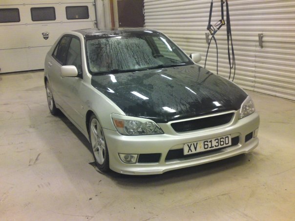 Med vinterdekk montert