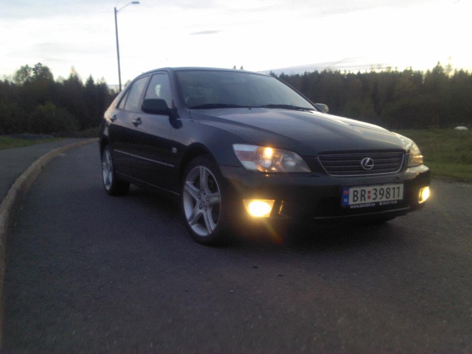 bilde er tatt dagen etter at jeg kjøpte bilen