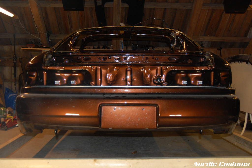 Prøvemontering av bakfanger