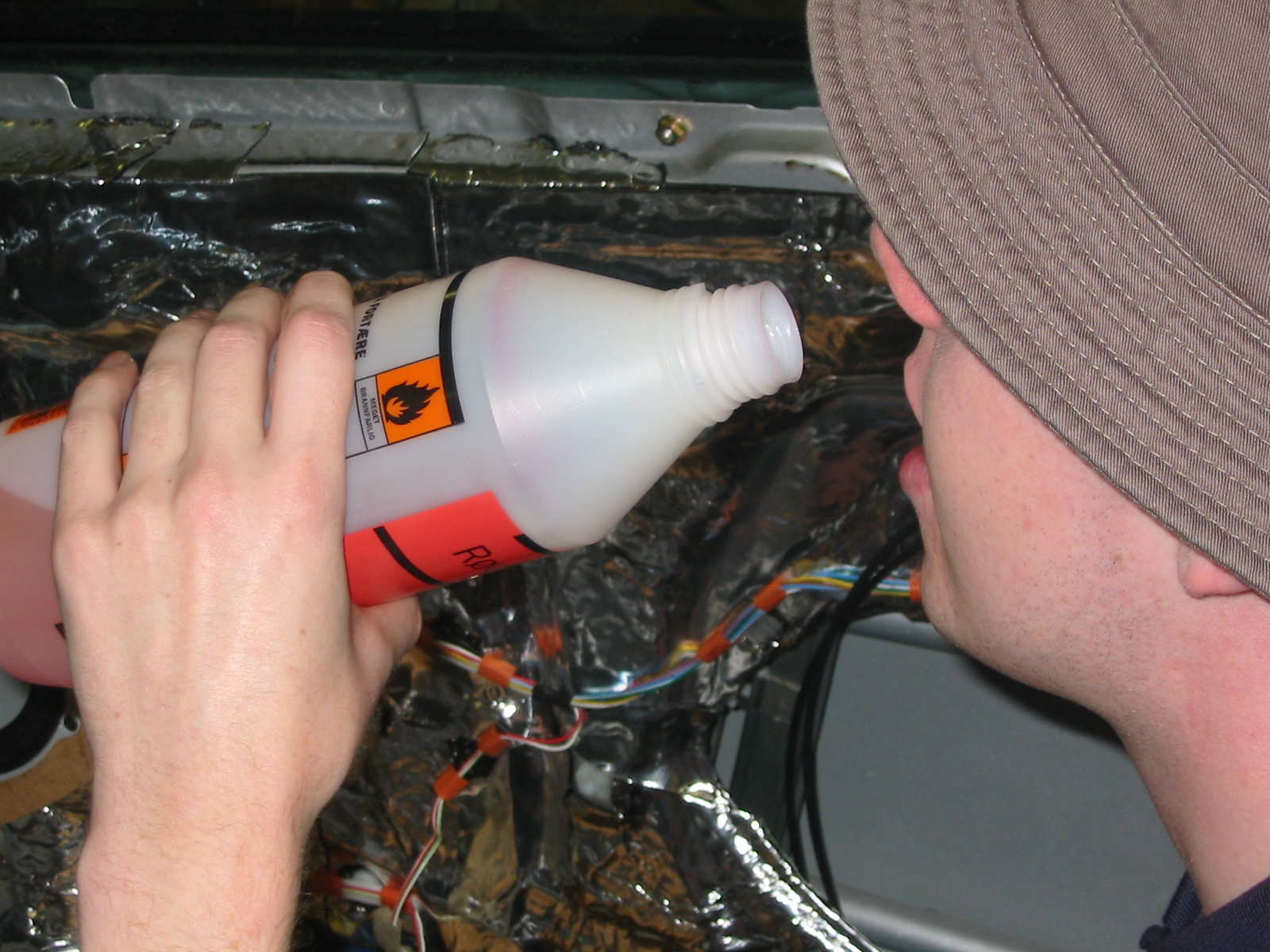 Forfriskninger må til..