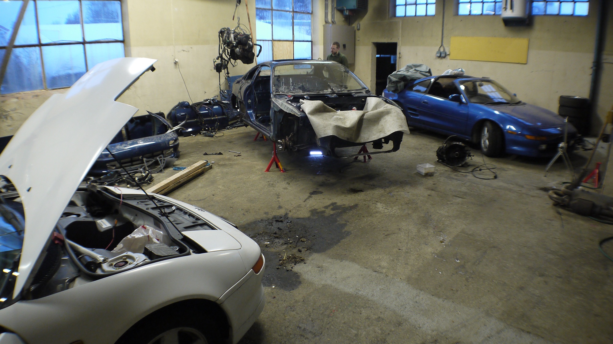 Oversiktsbilde. MYE deler