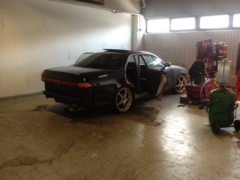 Plassert på verkstedet