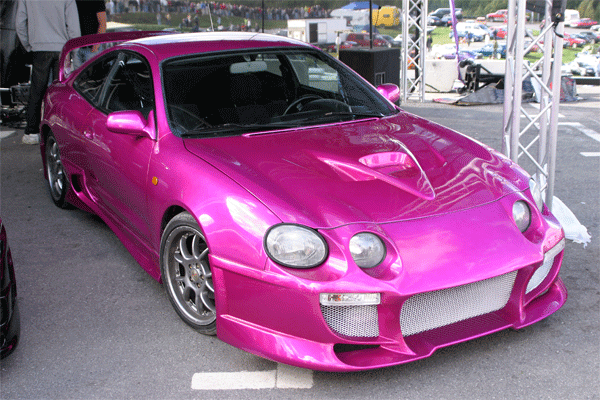 The PINK Celica