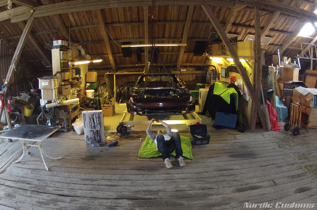 Litt skruing forran...