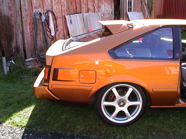 1982 Celica Supra m bl.a oppborret 2.8 til 3.0,carlos sainz skinninteriør, 17&amp;quot;ere som jeg brukte en evighet på å få tak i grunnet sært innpress på disse bilene,chromet DTM twin eksos med 2,5&amp;quot; fra manifold,KN-filter, omsydde bakseter, omsydde dør