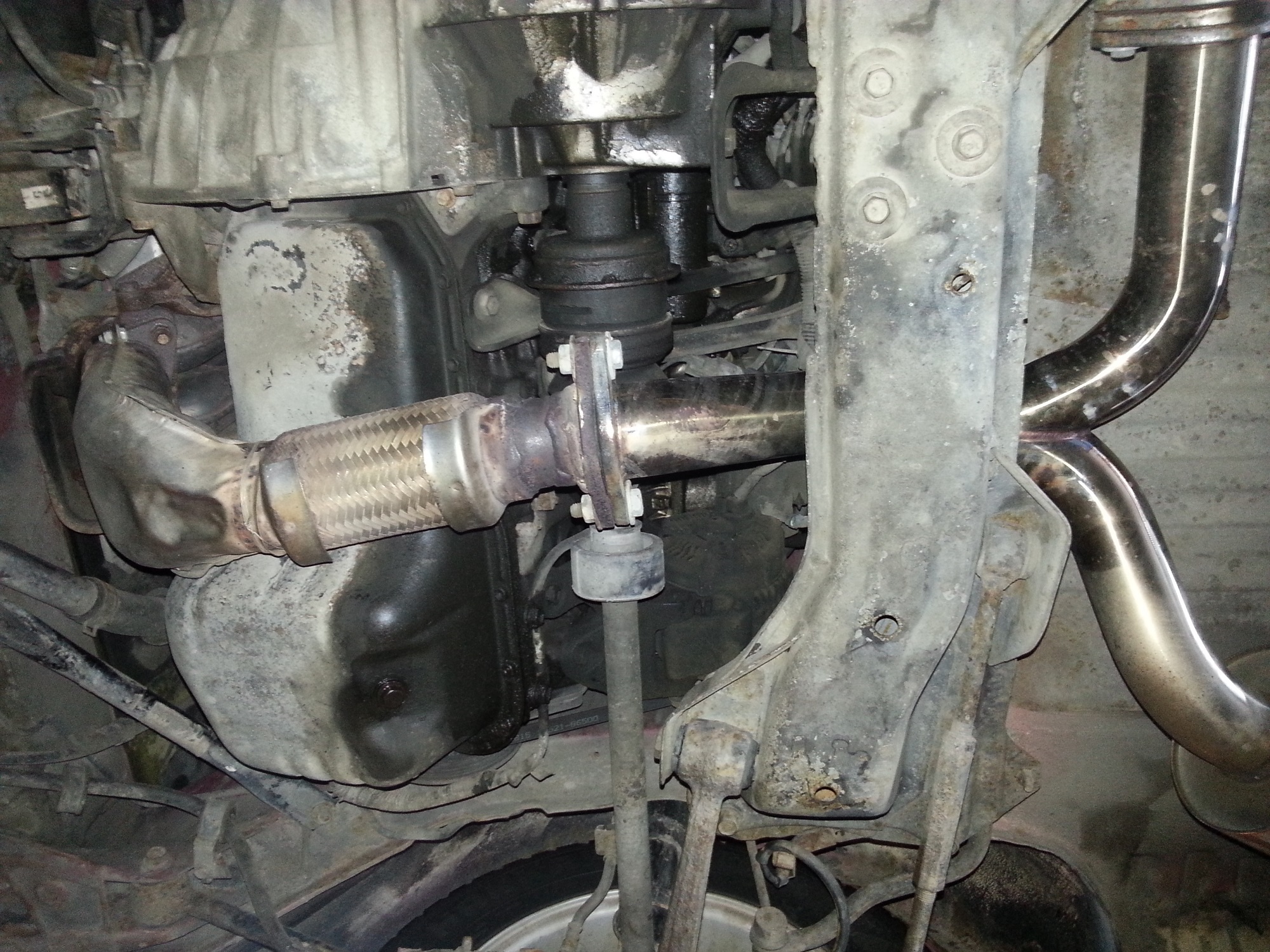 Svetter litt olje som kanskje må gjøres noe med