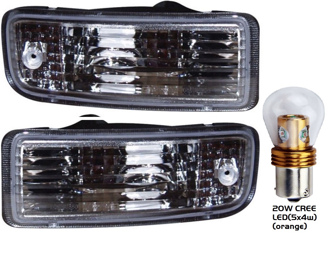 Klarglass blinkers til fangeren :)