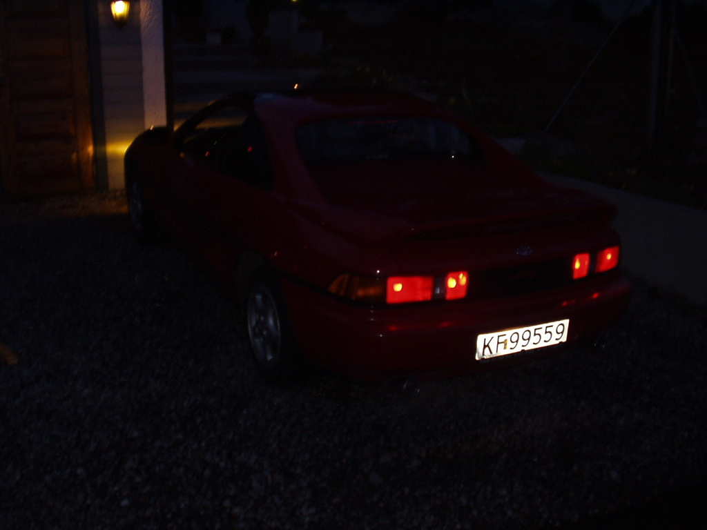 tåkelys modifikasjon i mørket