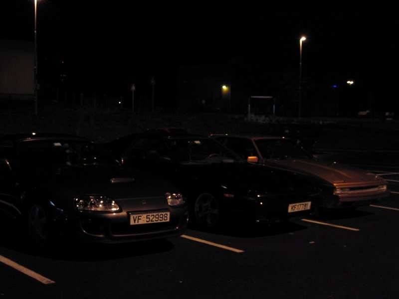 3 Supra'er, mk2, mk3 og mk4 ;)