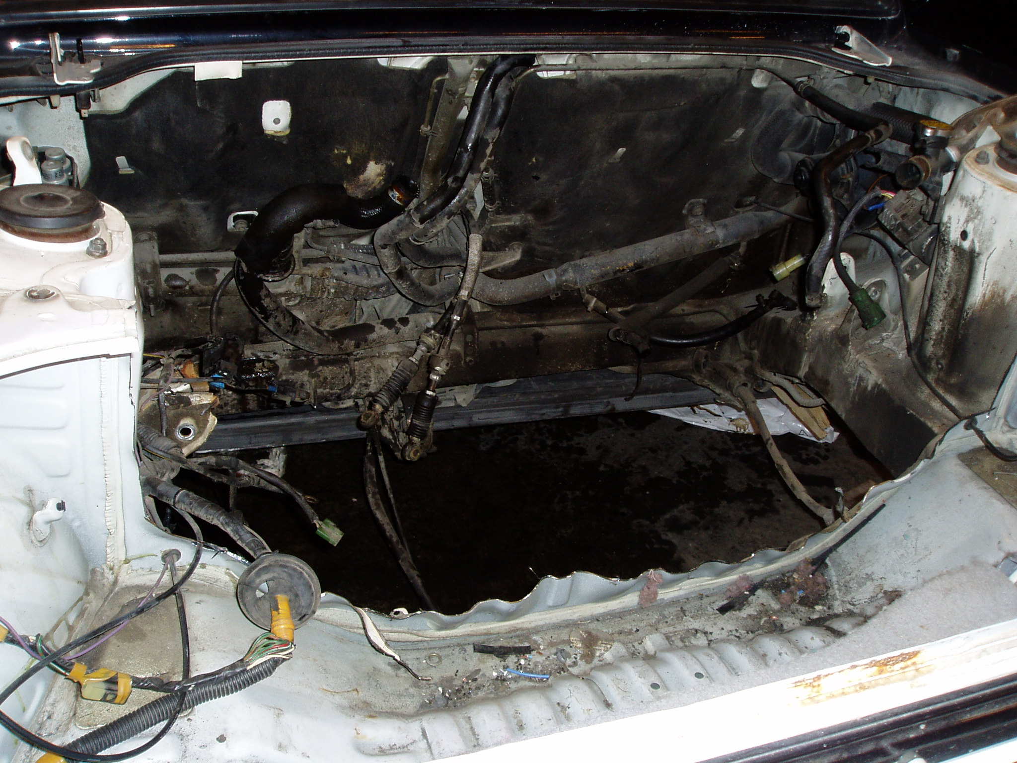 Her skal det sveises inn rør isteden