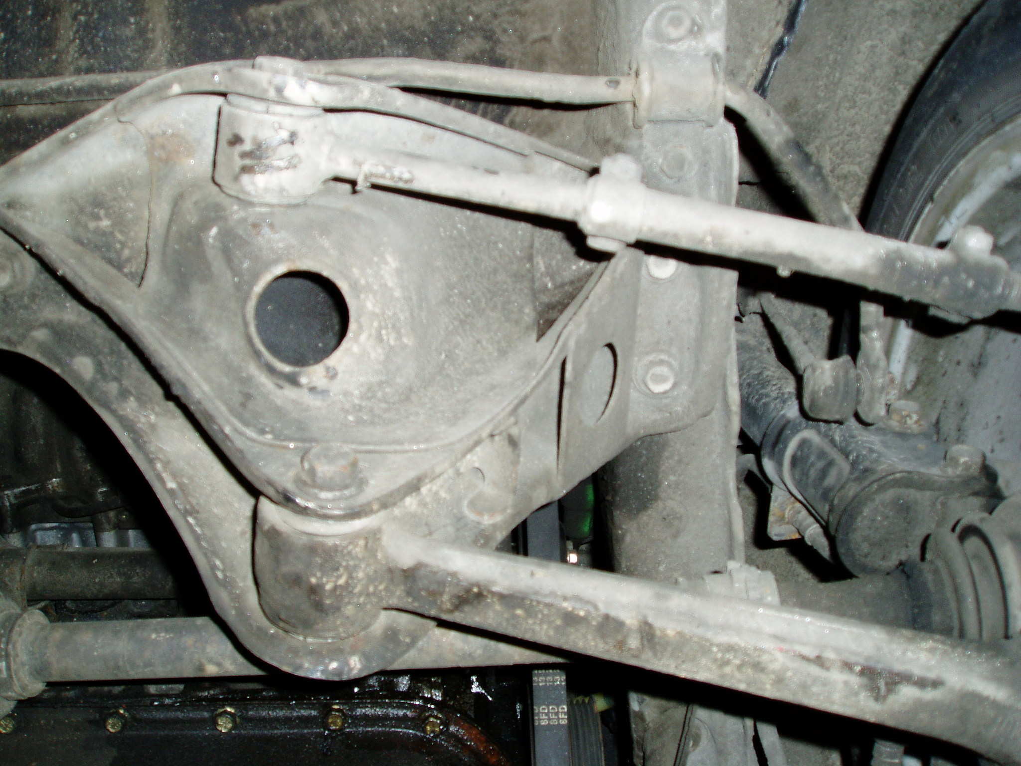 Bærebrua på aw11en. Bygger en del ned, men er ikke forbundet med festet på andre siden.