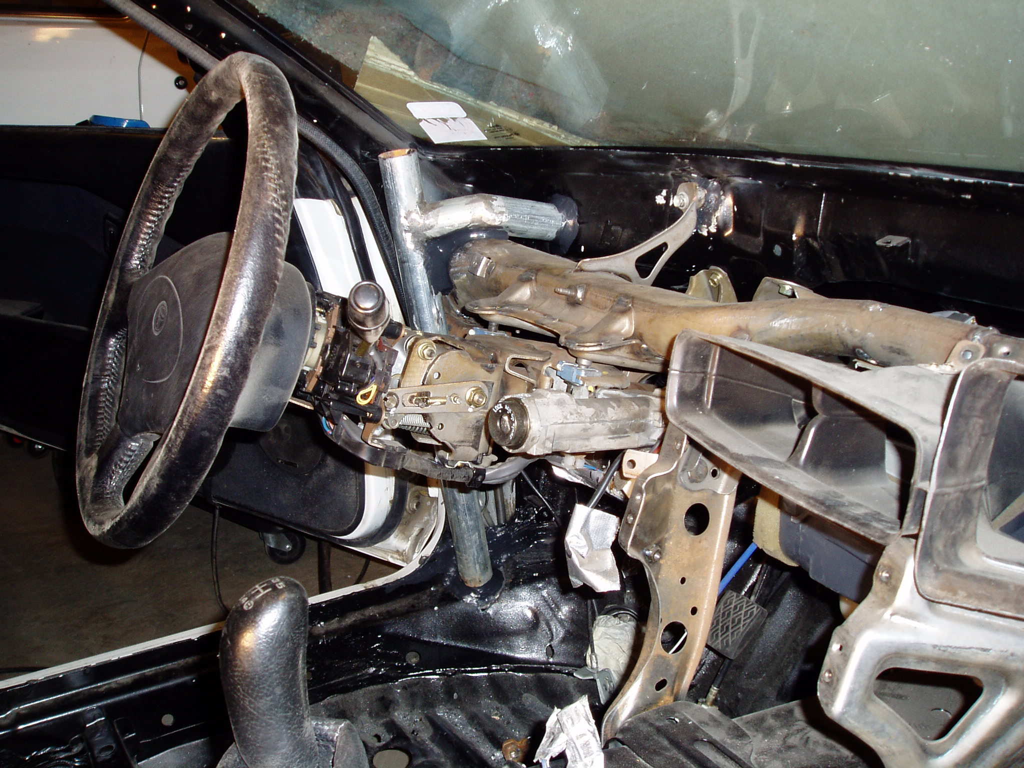 Ferdig montert på førersiden