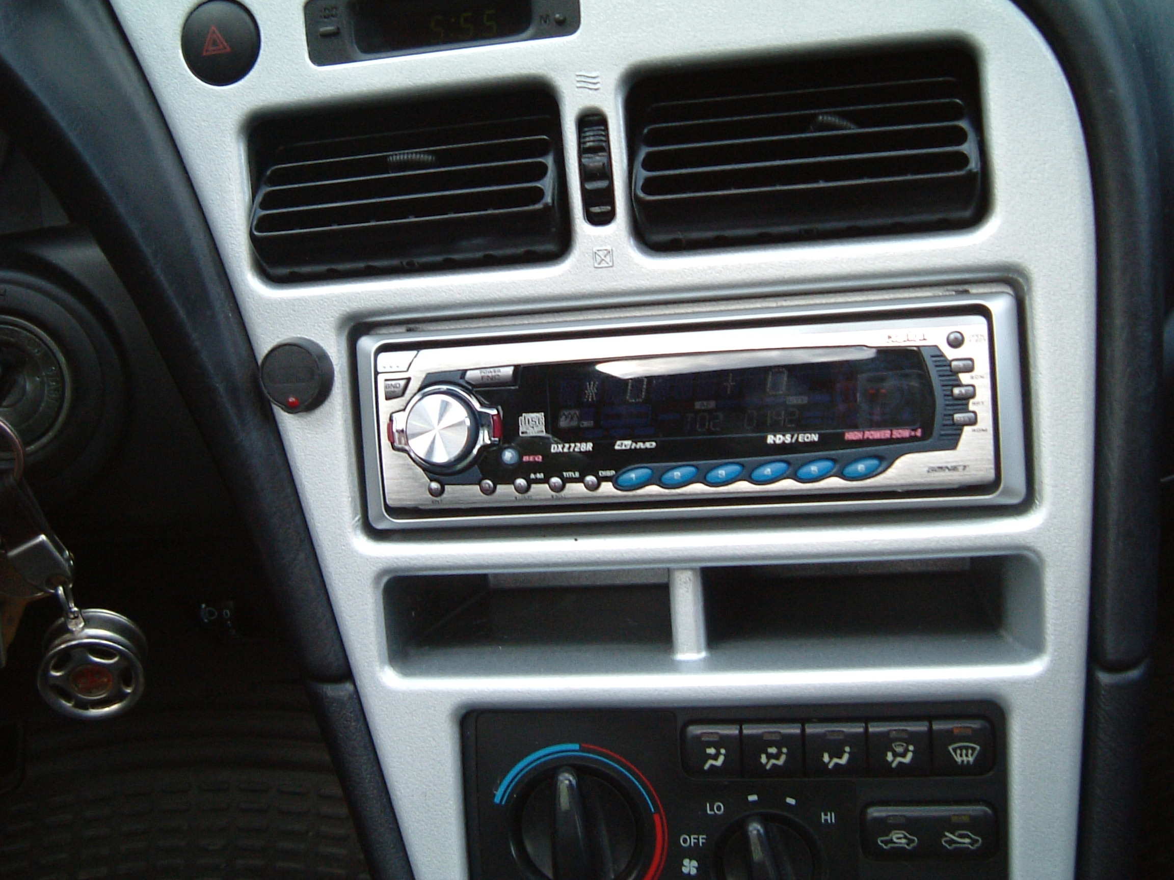 Konsollen i gamle celicaen