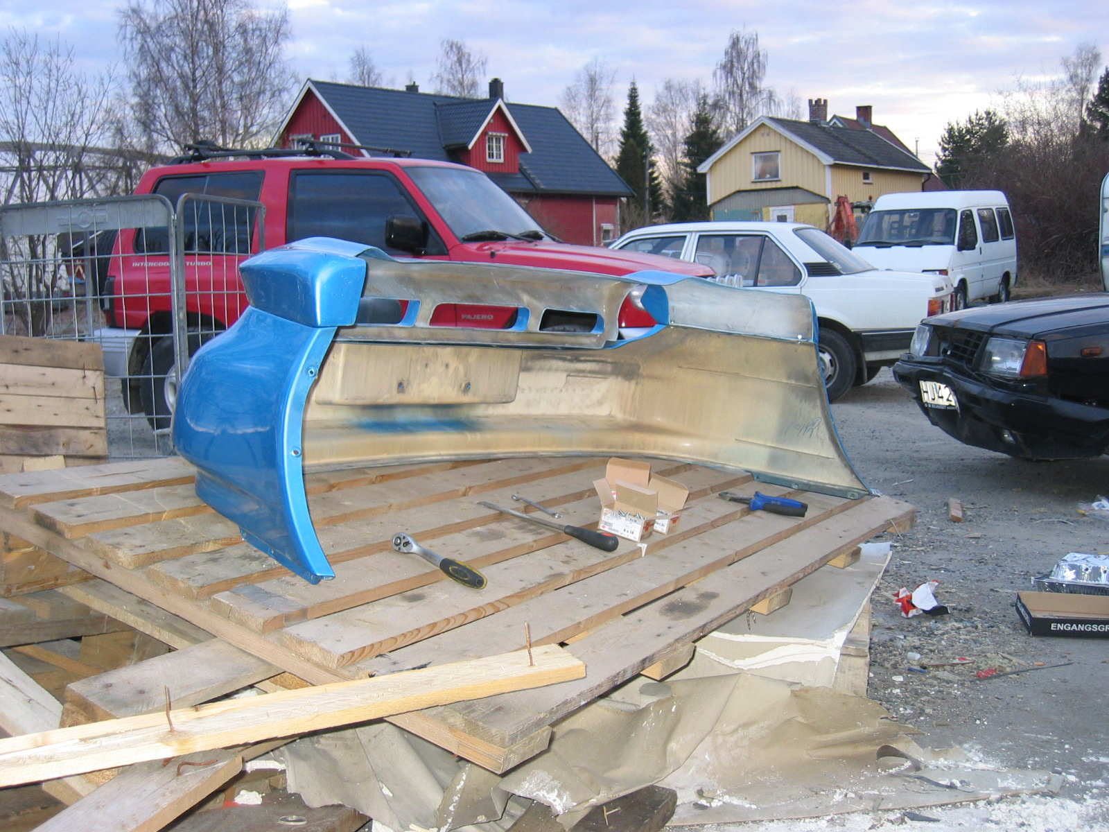 Montering av bakfangere