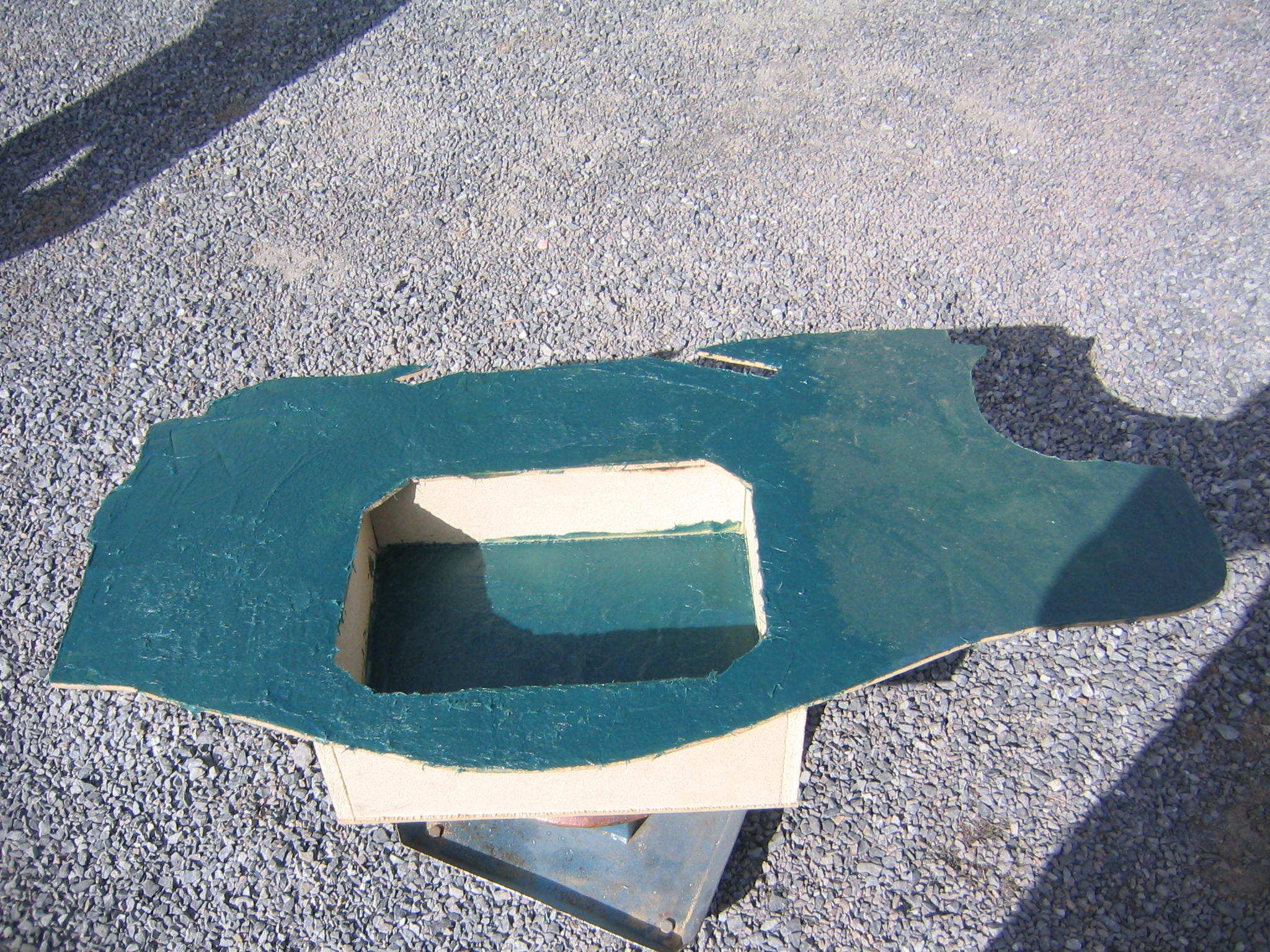 Glassfiberbygging i gang :)