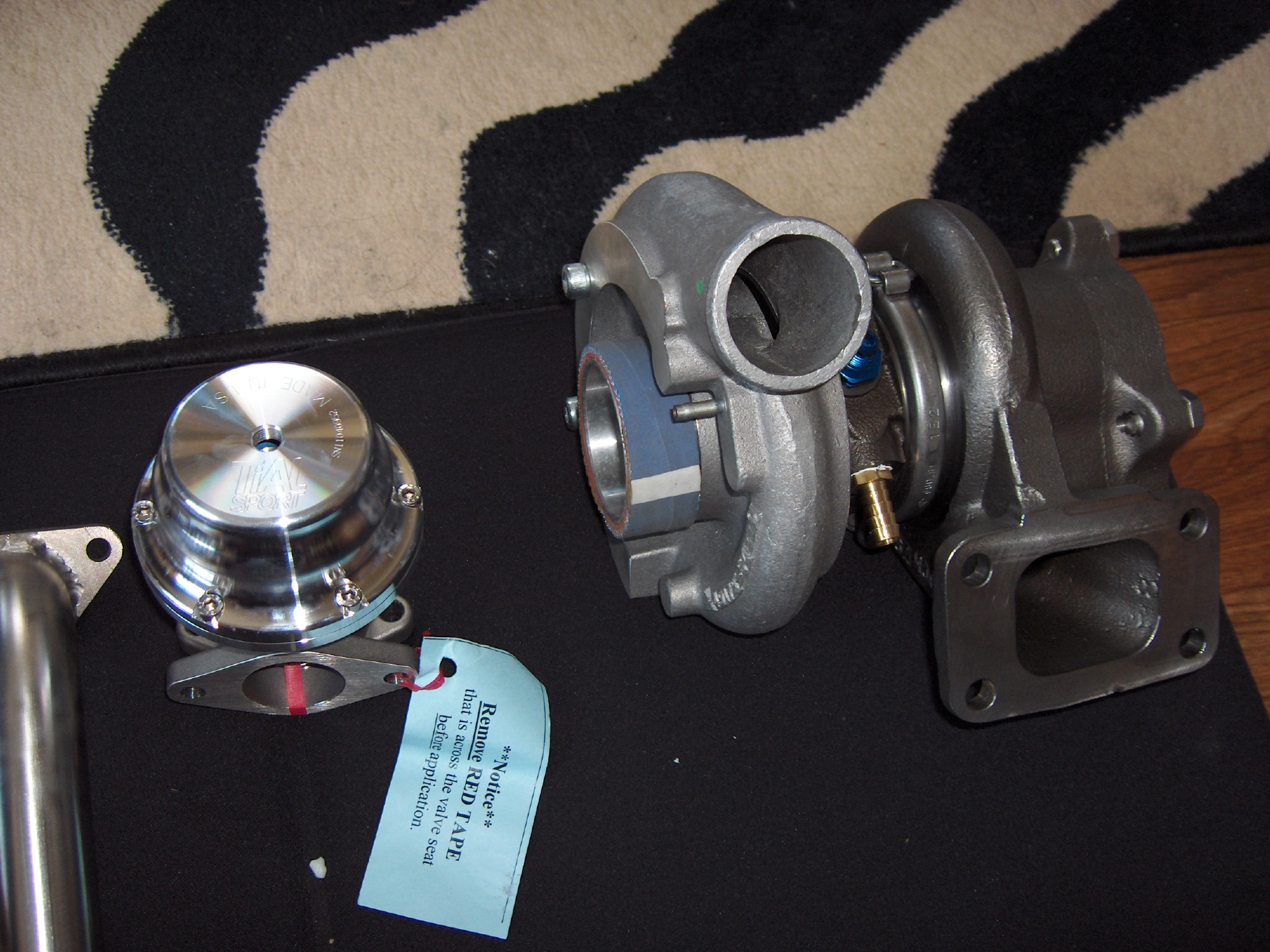 Turbo og wastegate